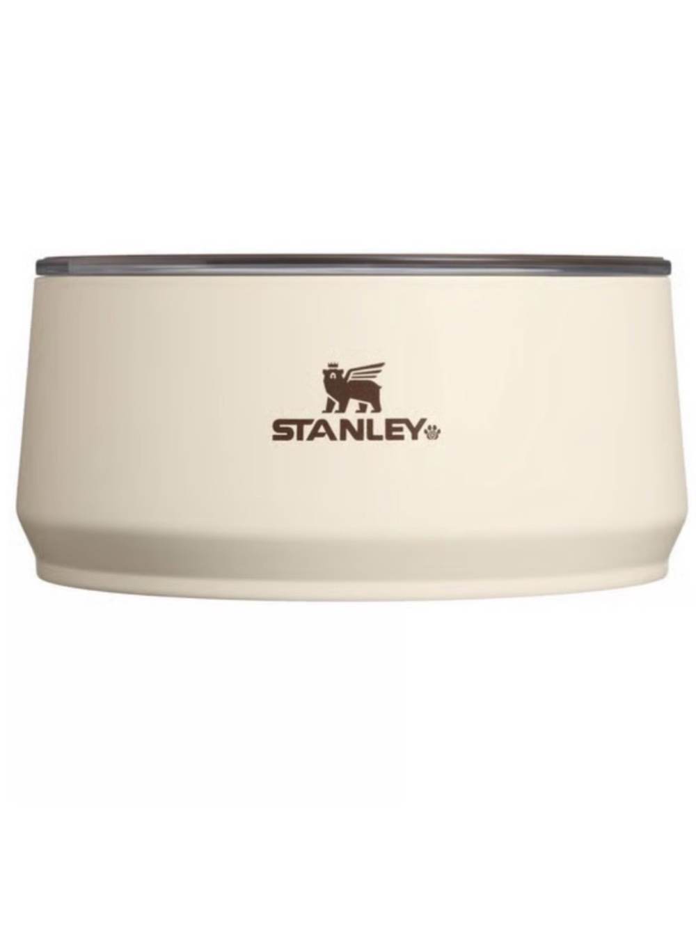 Stanley 6 Cup Stainless Pet Bowl Cream Western Dog Cat with Lid